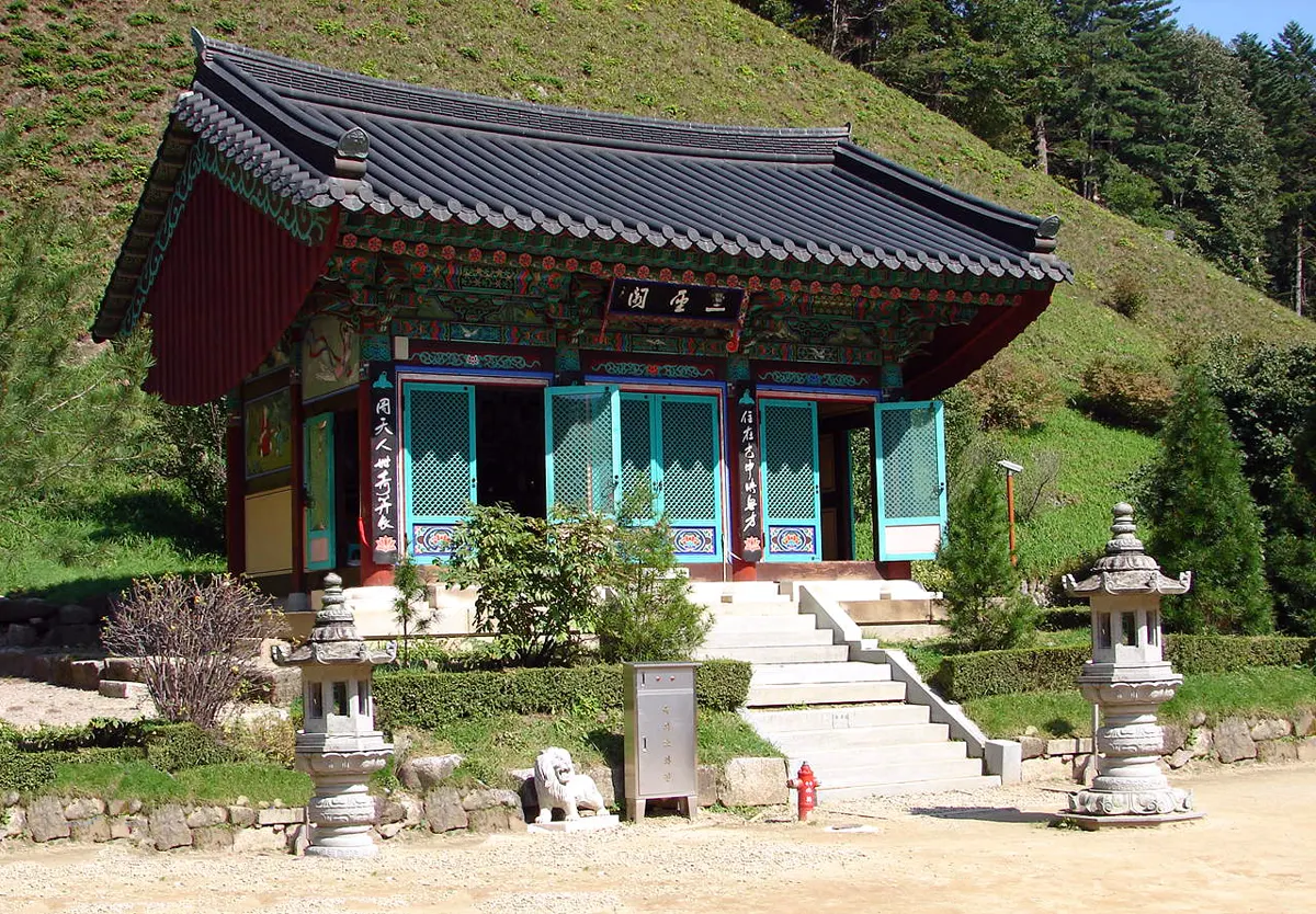 Woljeongsa in Pyeongchang